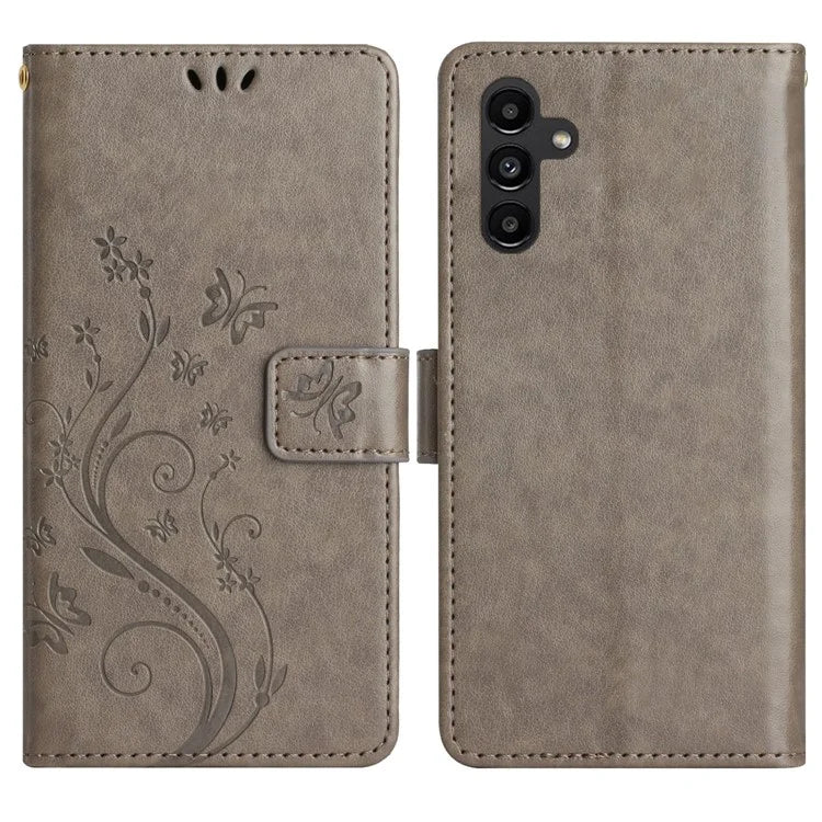 For Samsung Galaxy S24 FE Case PU Leather Phone Wallet Cover with Strap