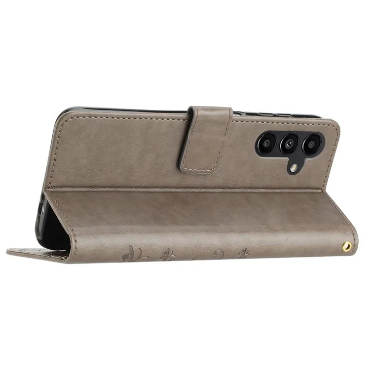 For Samsung Galaxy S24 FE Case PU Leather Phone Wallet Cover with Strap