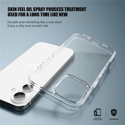 For iPhone 16 Case Shockproof TPU+PC Matte Back Cover