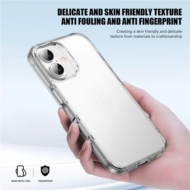 For iPhone 16 Case Shockproof TPU+PC Matte Back Cover