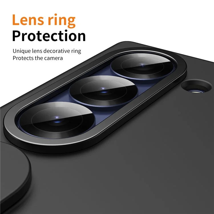 For Samsung Galaxy Z Fold6 5G Case Kickstand Wristband PC Phone Cover with Tempered Glass Film