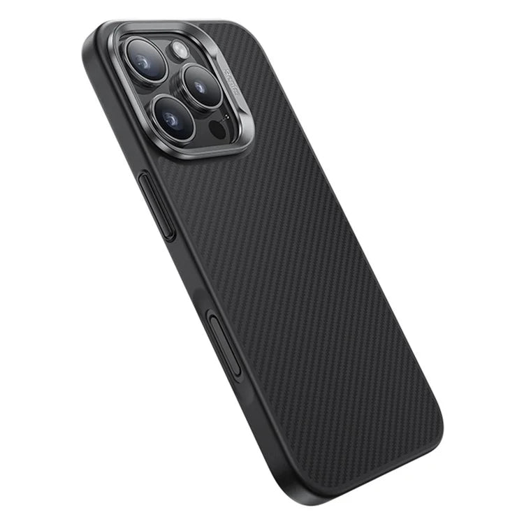 BENKS For iPhone 16 Pro Magnetic Case Kevlar Aramid Fiber+TPU Cover Compatible with MagSafe