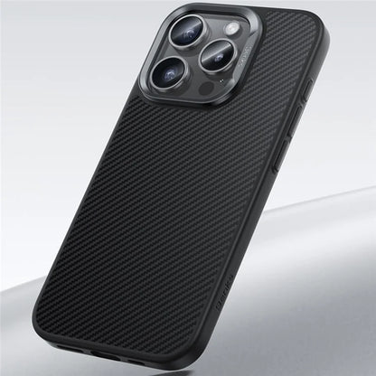 BENKS For iPhone 16 Pro Magnetic Case Kevlar Aramid Fiber+TPU Cover Compatible with MagSafe