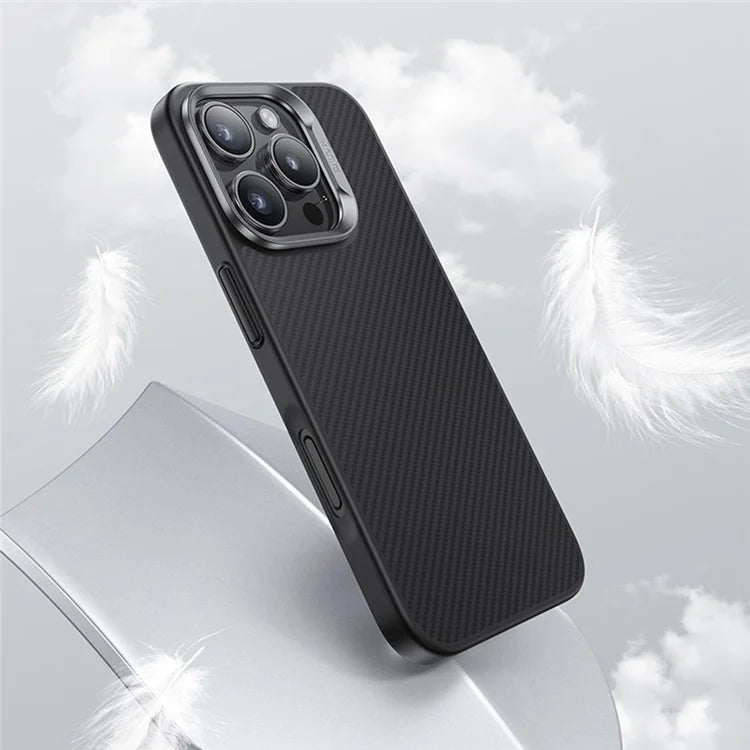 BENKS For iPhone 16 Pro Magnetic Case Kevlar Aramid Fiber+TPU Cover Compatible with MagSafe