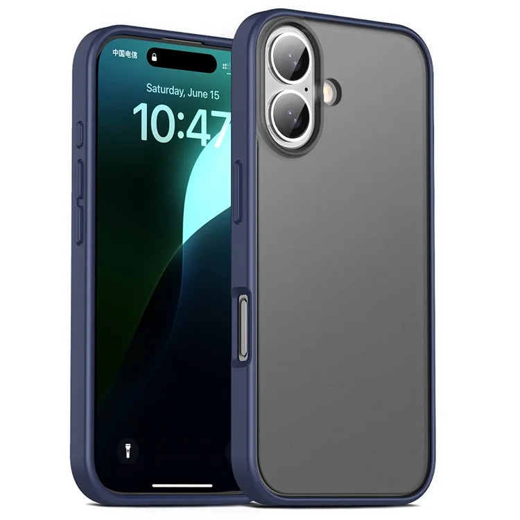 Magic Series for iPhone 16 Plus Case Translucent Matte TPU + PC Phone Cover