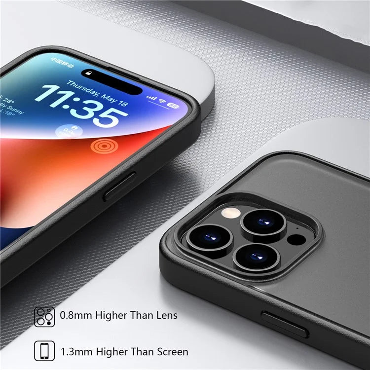 Magic Series for iPhone 16 Pro Max Case Translucent Matte TPU + PC Phone Cover