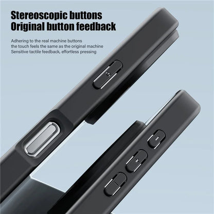 For iPhone 16 Pro Case Shockproof Slim Hard PC+Soft TPU Phone Cover