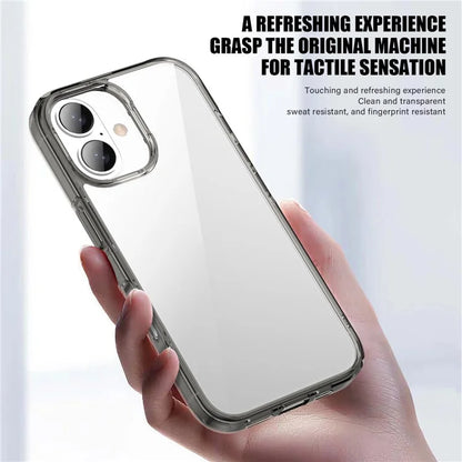 Aurora Series For iPhone 16 Plus Case TPU+PC Crystal Clear Back Cover