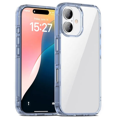 Aurora Series For iPhone 16 Plus Case TPU+PC Crystal Clear Back Cover