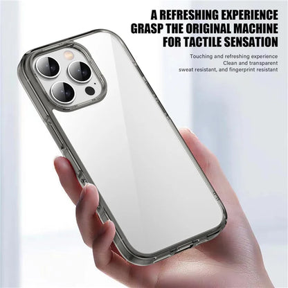 Aurora Series For iPhone 16 Pro Case TPU+PC Crystal Clear Back Cover