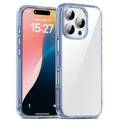 Aurora Series For iPhone 16 Pro Case TPU+PC Crystal Clear Back Cover