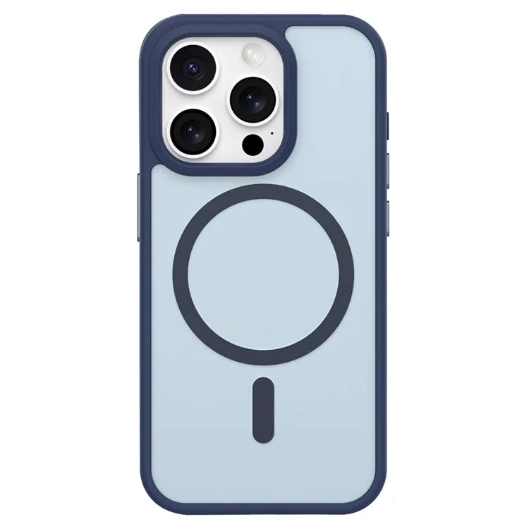For iPhone 16 Pro Case Compatible with MagSafe Skin-Touch TPU+PC Matte Phone Cover