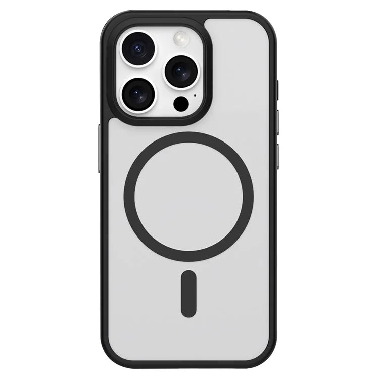 For iPhone 16 Pro Case Compatible with MagSafe Skin-Touch TPU+PC Matte Phone Cover