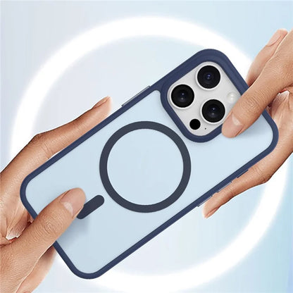 For iPhone 16 Pro Case Compatible with MagSafe Skin-Touch TPU+PC Matte Phone Cover