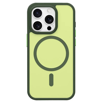 For iPhone 16 Pro Case Compatible with MagSafe Skin-Touch TPU+PC Matte Phone Cover