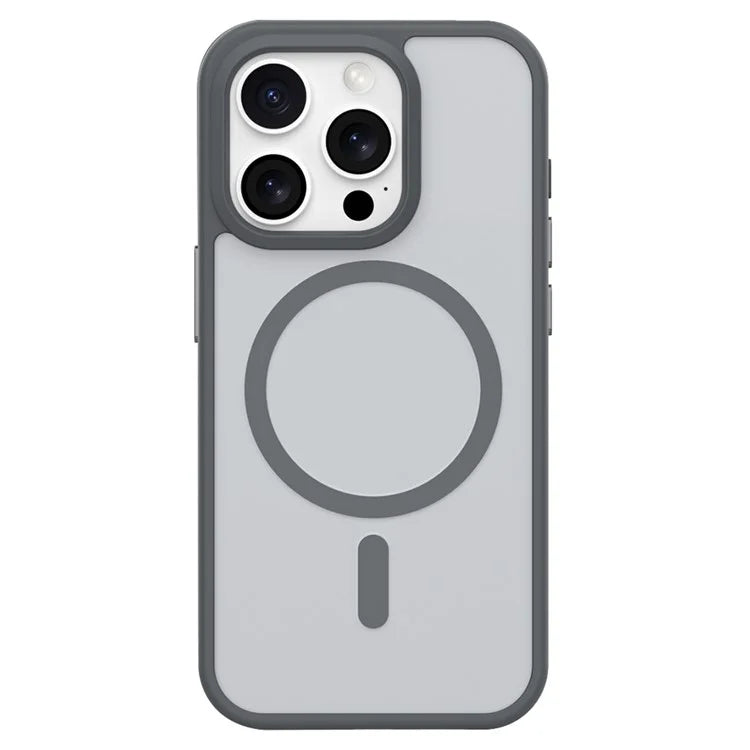 For iPhone 16 Pro Case Compatible with MagSafe Skin-Touch TPU+PC Matte Phone Cover