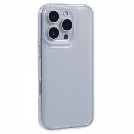 For iPhone 16 Pro Max Case Reinforced Corners TPU Clear Phone Cover