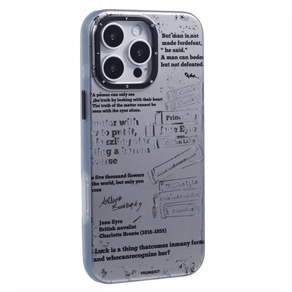YOUNGKIT Literary Series for iPhone 16 Pro Max Case Compatible with MagSafe IMD TPU Phone Cover