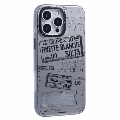 YOUNGKIT Literary Series for iPhone 16 Pro Max Case Compatible with MagSafe IMD TPU Phone Cover