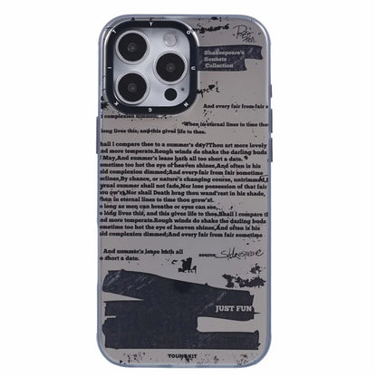 YOUNGKIT Literary Series for iPhone 16 Pro Max Case Compatible with MagSafe IMD TPU Phone Cover