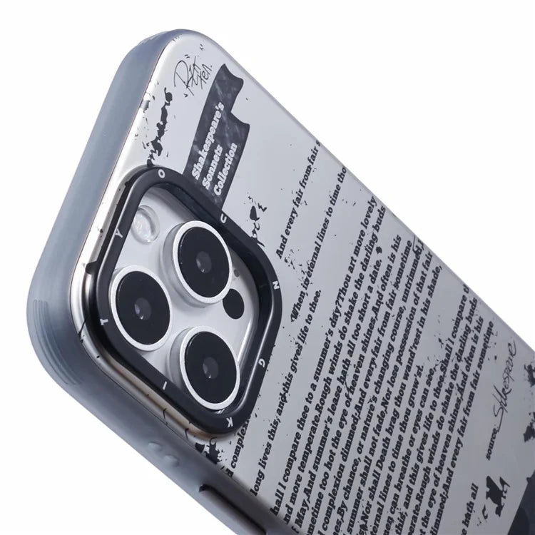 YOUNGKIT Literary Series for iPhone 16 Pro Max Case Compatible with MagSafe IMD TPU Phone Cover