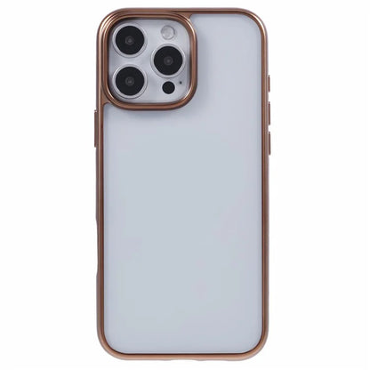 KIGC Ice Silk Series For iPhone 16 Pro Max Case TPU+PC Electroplating Phone Cover