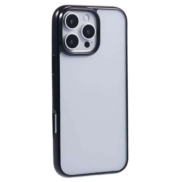 KIGC Ice Silk Series For iPhone 16 Pro Max Case TPU+PC Electroplating Phone Cover