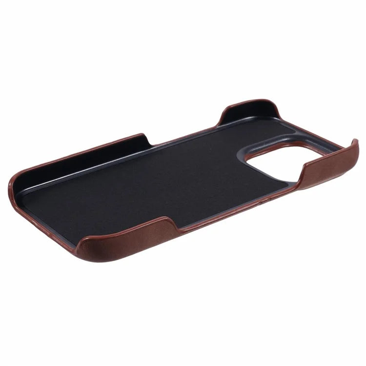 For iPhone 16 Pro Max Case Skin-Touch Leather+PC Phone Cover with Card Slot