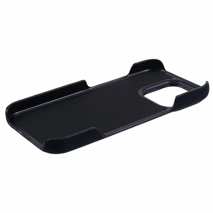 For iPhone 16 Pro Max Case Skin-Touch Leather+PC Phone Cover with Card Slot