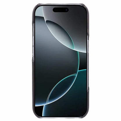 For iPhone 16 Pro Max Case Skin-Touch Leather+PC Phone Cover with Card Slot