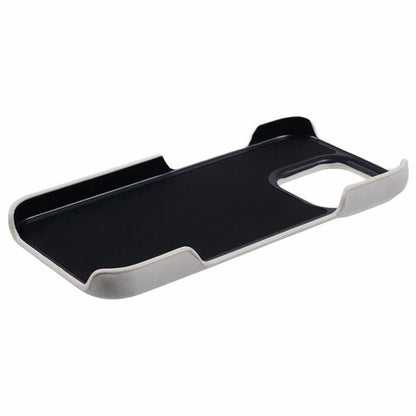 For iPhone 16 Pro Max Case Skin-Touch Leather+PC Phone Cover with Card Slot