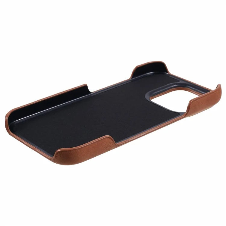 For iPhone 16 Pro Max Case Skin-Touch Leather+PC Phone Cover with Card Slot
