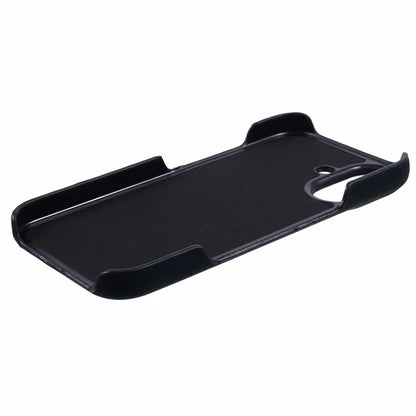 For iPhone 16 Plus Case Skin-Touch Leather+PC Phone Cover with Card Slot