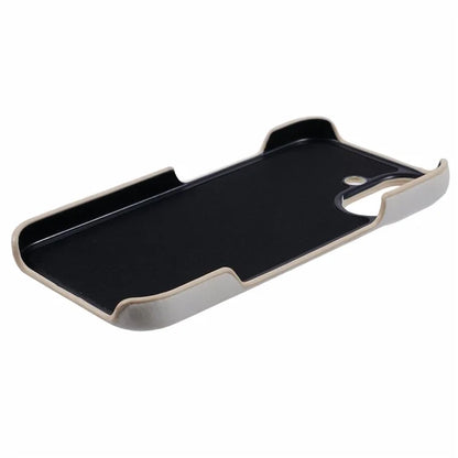 For iPhone 16 Plus Case Skin-Touch Leather+PC Phone Cover with Card Slot