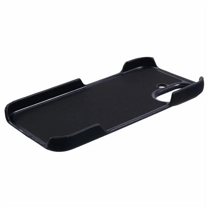 For iPhone 16 Plus Case Compatible with MagSafe Skin-Touch Leather+PC Back Cover