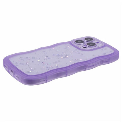 JTW Series for iPhone 16 Pro TPU Case Shockproof Epoxy Phone Cover Wavy Edge