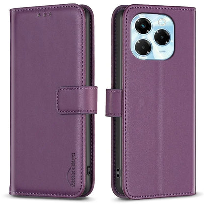 BINFEN COLOR BF17 For Infinix Note 40X 5G Case Wallet Folio Flip Leather Cover