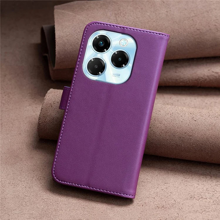 BINFEN COLOR BF17 For Infinix Note 40X 5G Case Wallet Folio Flip Leather Cover