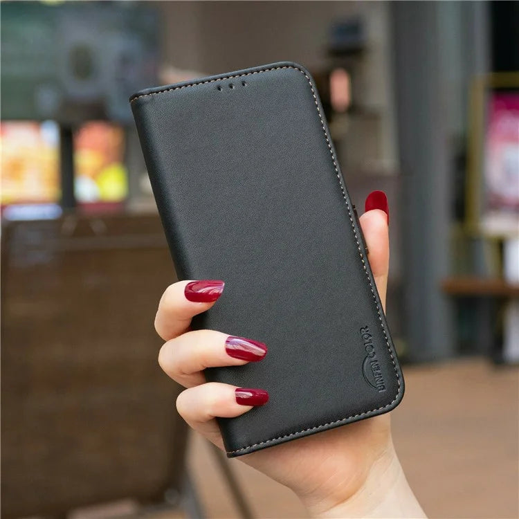 BINFEN COLOR BF31 For Xiaomi Redmi 14C 4G Case PU Leather Flip Folio Phone Wallet Cover