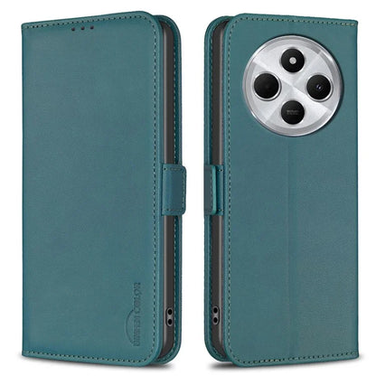 BINFEN COLOR BF31 For Xiaomi Redmi 14C 4G Case PU Leather Flip Folio Phone Wallet Cover