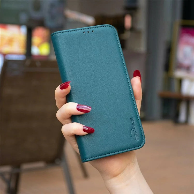 BINFEN COLOR BF31 For Xiaomi Redmi 14C 4G Case PU Leather Flip Folio Phone Wallet Cover