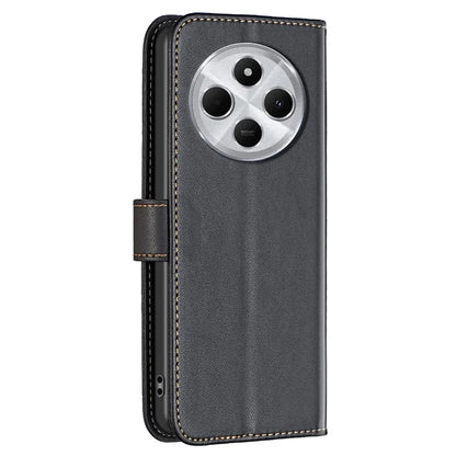 BINFEN COLOR BF17 For Xiaomi Redmi 14C 4G Case Wallet Folio Flip Leather Cover