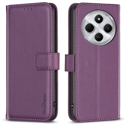 BINFEN COLOR BF17 For Xiaomi Redmi 14C 4G Case Wallet Folio Flip Leather Cover
