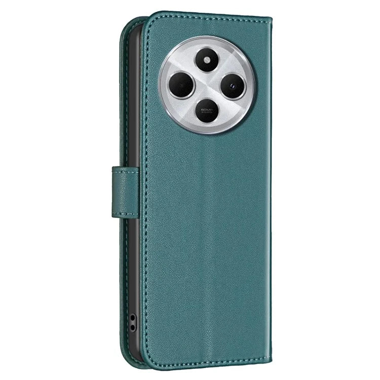 BINFEN COLOR BF17 For Xiaomi Redmi 14C 4G Case Wallet Folio Flip Leather Cover