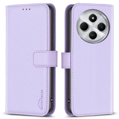 BINFEN COLOR BF17 For Xiaomi Redmi 14C 4G Case Wallet Folio Flip Leather Cover