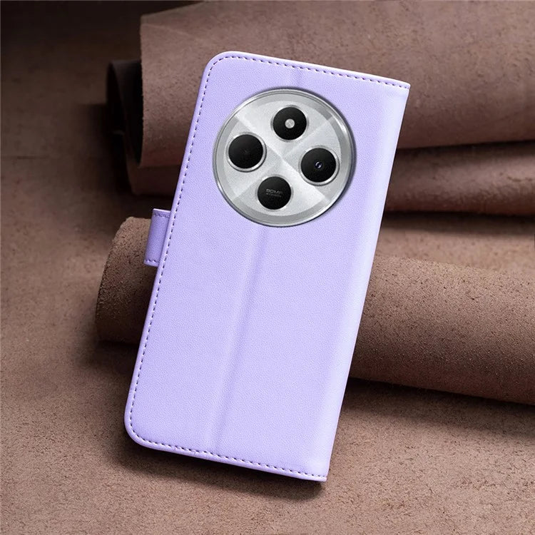 BINFEN COLOR BF17 For Xiaomi Redmi 14C 4G Case Wallet Folio Flip Leather Cover