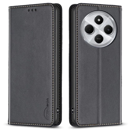 BINFEN COLOR BF18 For Xiaomi Redmi 14C 4G Case PU Leather Card Holder Phone Cover
