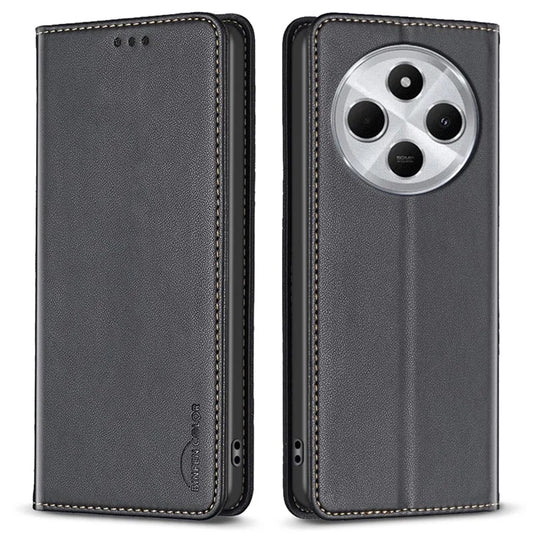 BINFEN COLOR BF18 For Xiaomi Redmi 14C 4G Case PU Leather Card Holder Phone Cover