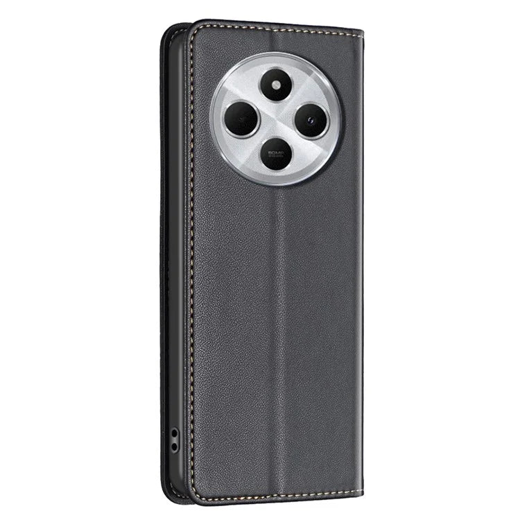 BINFEN COLOR BF18 For Xiaomi Redmi 14C 4G Case PU Leather Card Holder Phone Cover