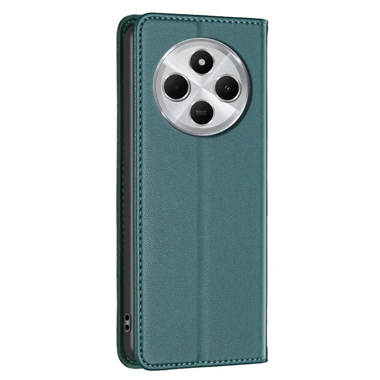 BINFEN COLOR BF18 For Xiaomi Redmi 14C 4G Case PU Leather Card Holder Phone Cover